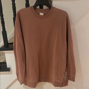 Stronger Side Slit Sweatshirt